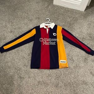 Long sleeve collard Chinatown market shirt